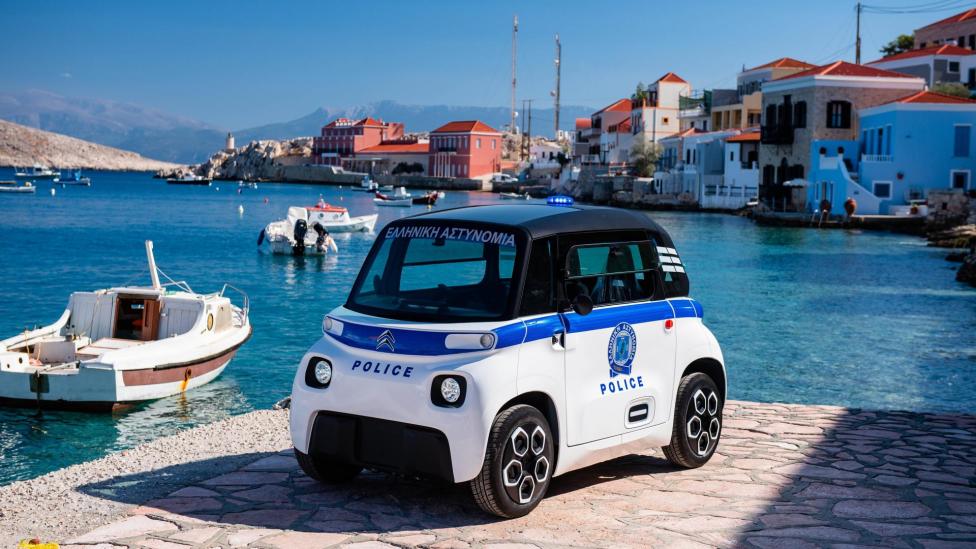 Citroën Ami is nu een politieauto