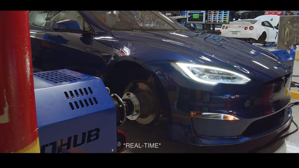 Het echte vermogen van de Tesla Model S Plaid
