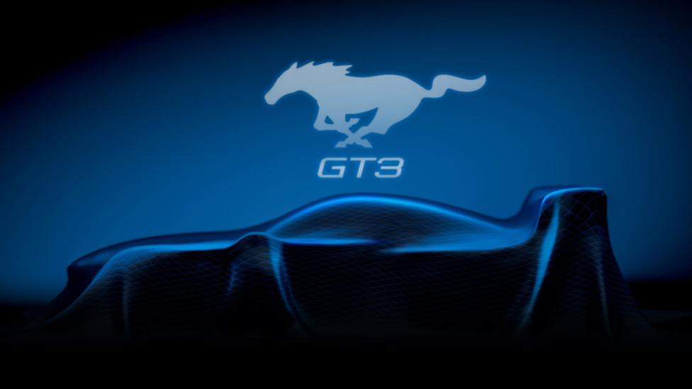 Ford Mustang GT3 komt eraan en heeft een grote spoiler