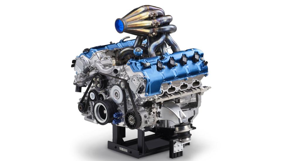 Yamaha en Toyota ontwikkelen waterstof-V8