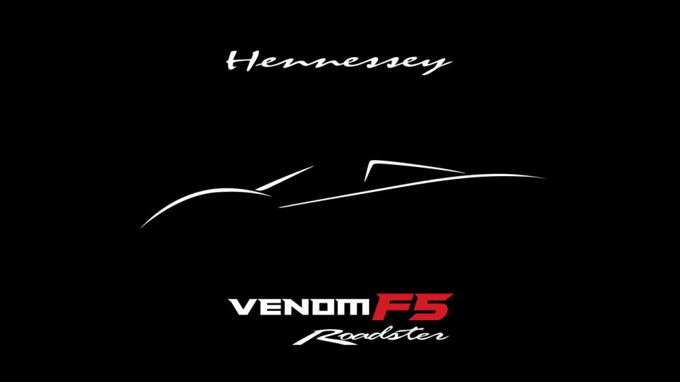 De Hennessey Venom F5 Roadster krijgt iets minder vermogen