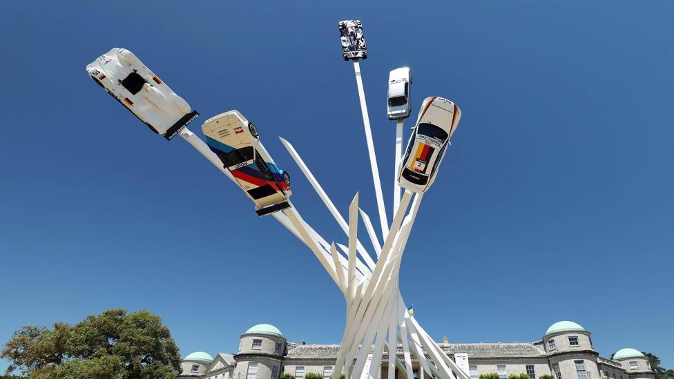 5 gekke feiten over de BMW-sculptuur op het Goodwood Festival of Speed