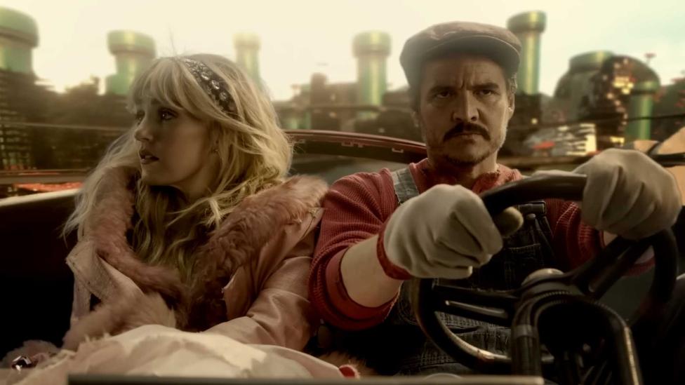 Pedro Pascal speelt in briljante crossover van The Last of Us en Mario Kart