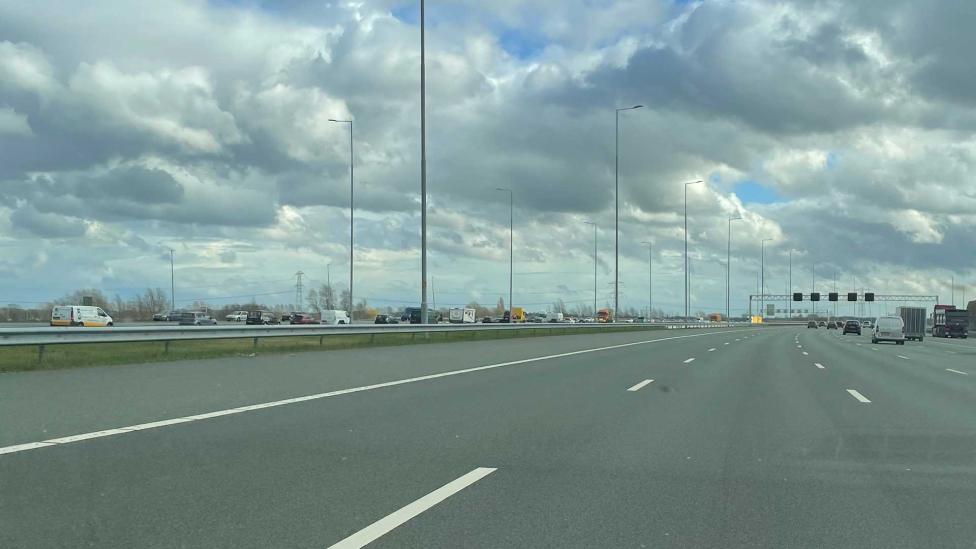 Beide rijbanen van de A2 rijden nu richting Utrecht vanwege wegafsluiting