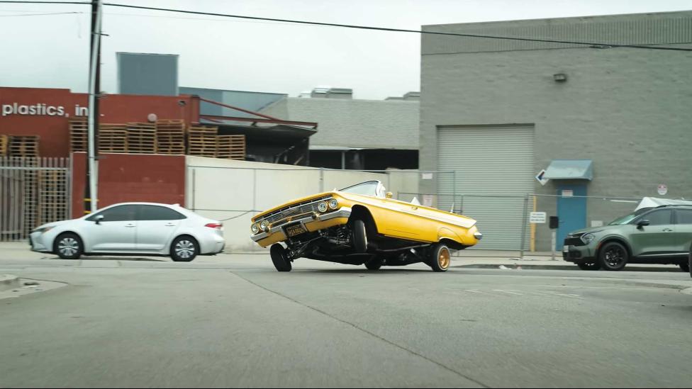 Deze Chevrolet Impala zat in een videoclip van 2Pac