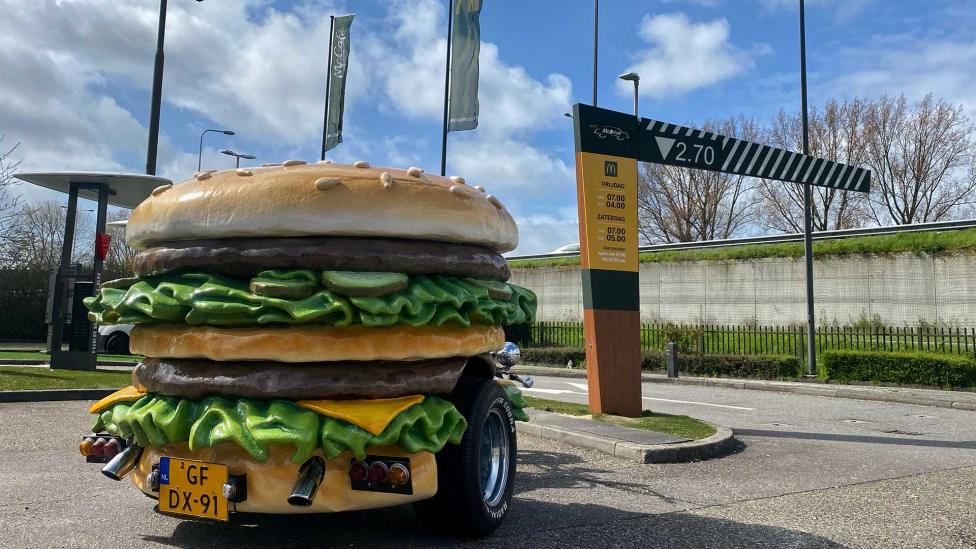 Deze Big Mac op drie wielen mag gewoon in Nederland de weg op
