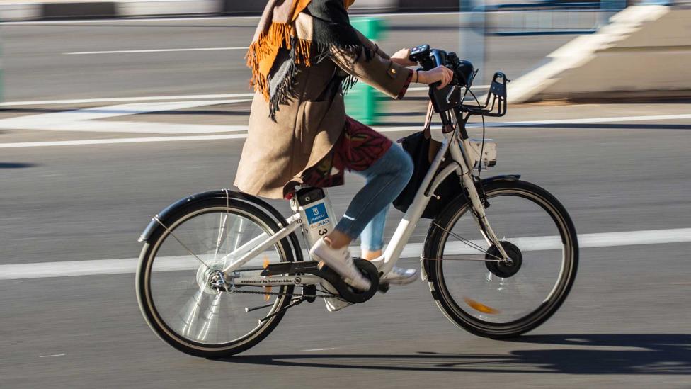 In België hebben ze ook trajectcontroles voor fietsers die te hard rijden
