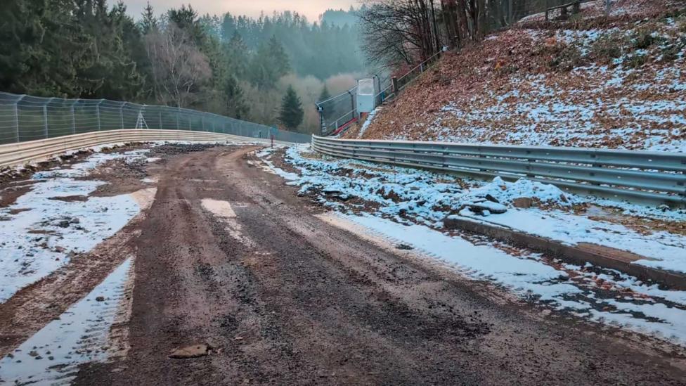 De Nürburgring ligt weer overhoop deze winter voor werkzaamheden