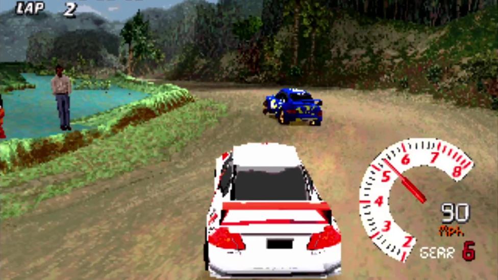V-rally (1997) klopte niet helemaal, maar dat maakte het juist leuk