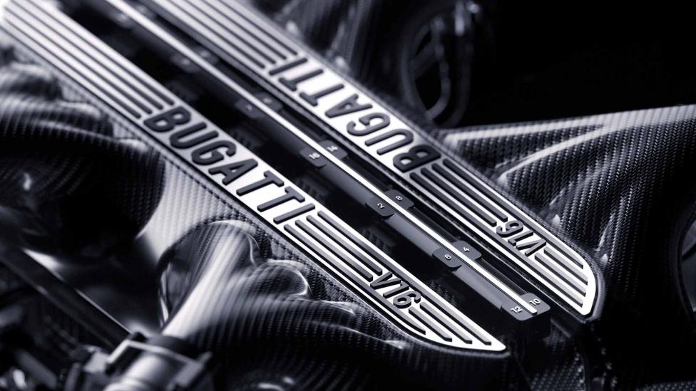 Officieel: De opvolger van de Bugatti Chiron krijgt een hybride V16-motor