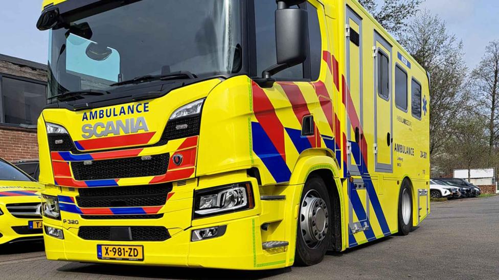 Waarom deze Scania-vrachtwagen is omgebouwd naar ambulance