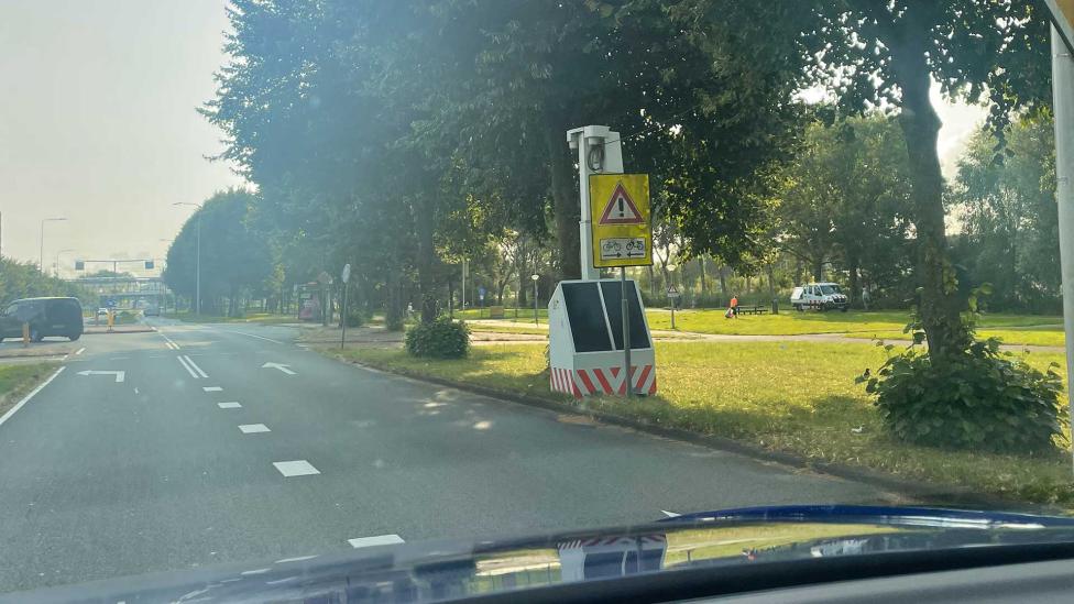 Hier staan verreweg de meeste flitspalen per kilometer: kijk dus uit