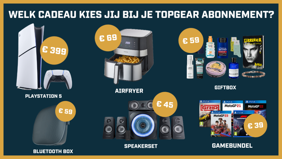 Black Friday-week bij TopGear: kies je abonnement met welkomstcadeau