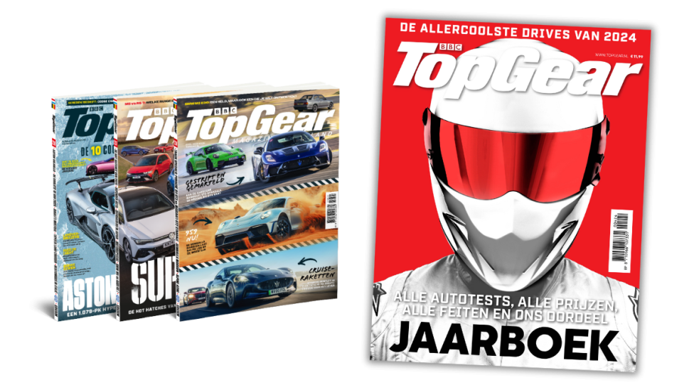 Paasdeal: Halfjaar TopGear + Jaarboek 2024 cadeau (50% korting)