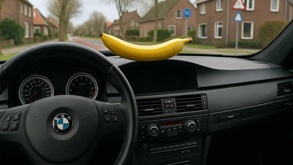 ‘Mag je een bananenschil of klokhuis uit de auto gooien of krijg je dan een boete?’