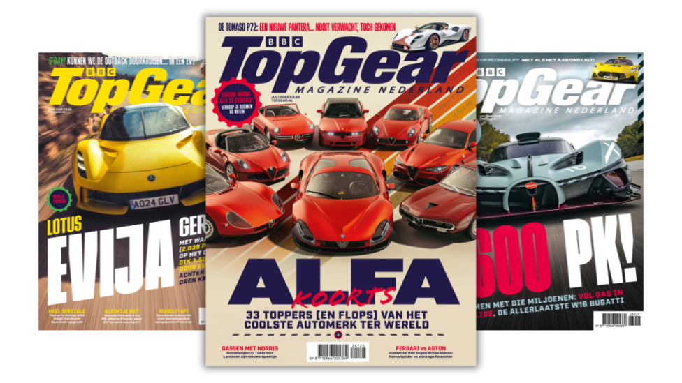 Vakantiedeal: 3 nummers TopGear voor slechts 15 euro