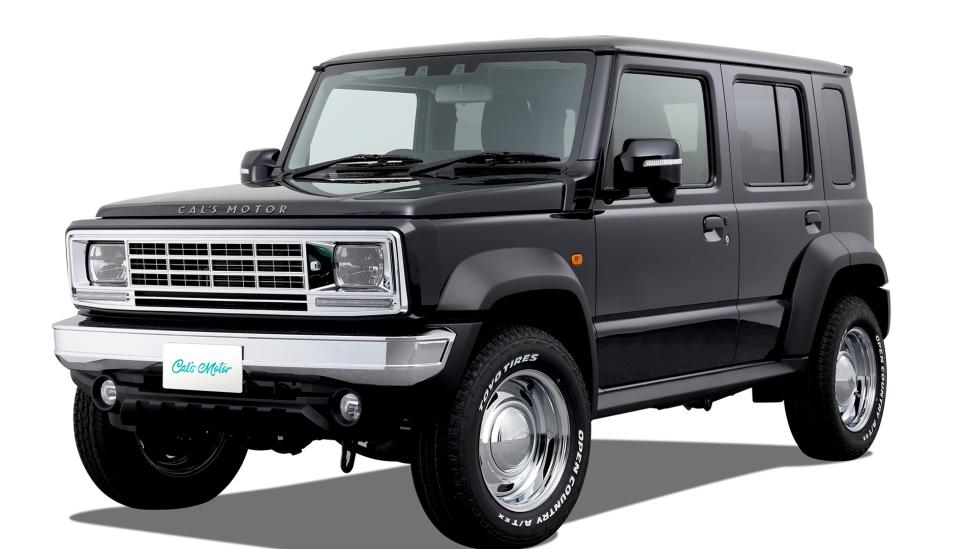 Met deze kit geef je een moderne Japanse auto de looks van een oude Amerikaan
