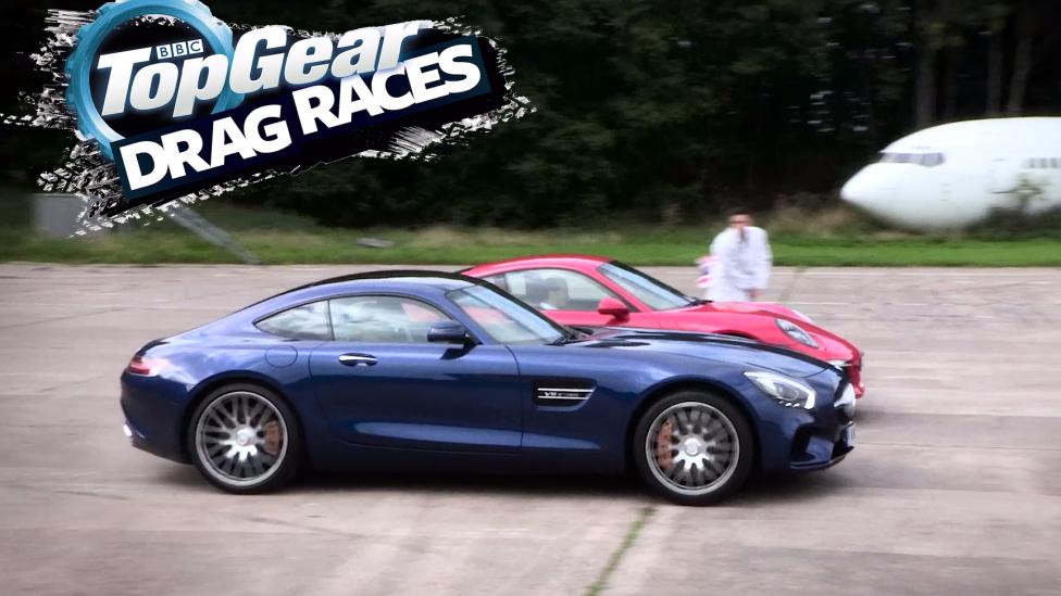 TopGear Drag Races 2: AMG GT vs 911
