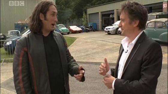 Behind the scenes: Richard interviewt Ross Noble
