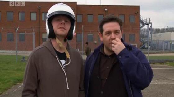 Behind the scenes: Simon Pegg en Nick Frost
