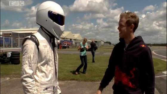 Behind the scenes: Sebastian Vettel in de Suzuki