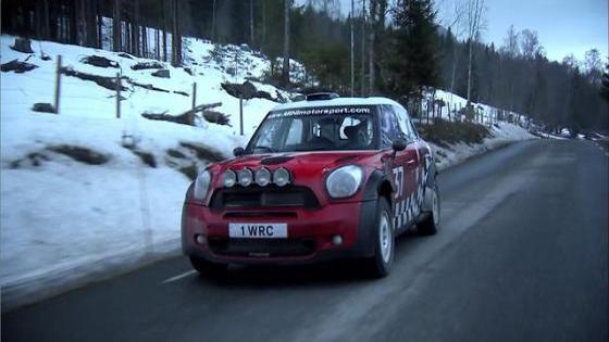 Mini WRC vs bobslee