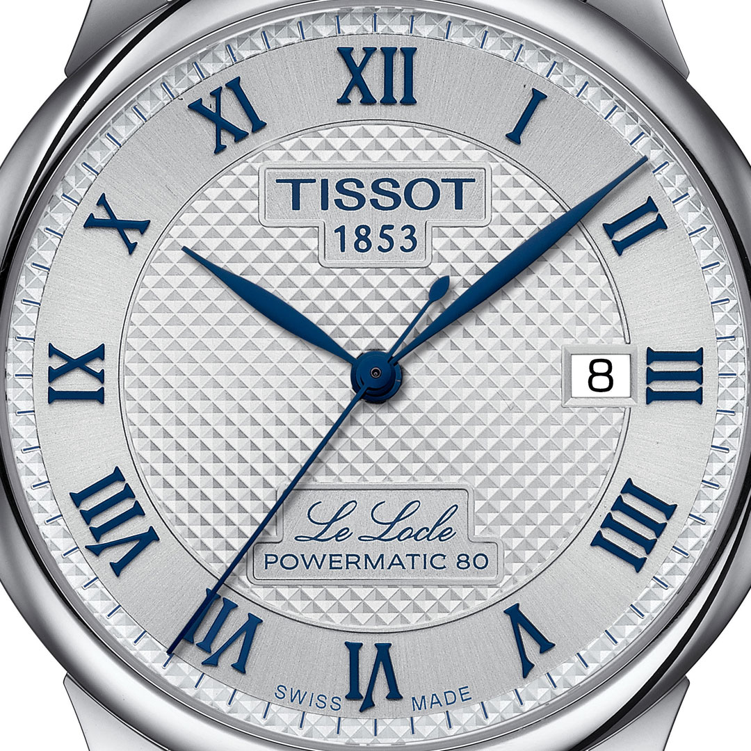 Tissot le hotsell locle blue