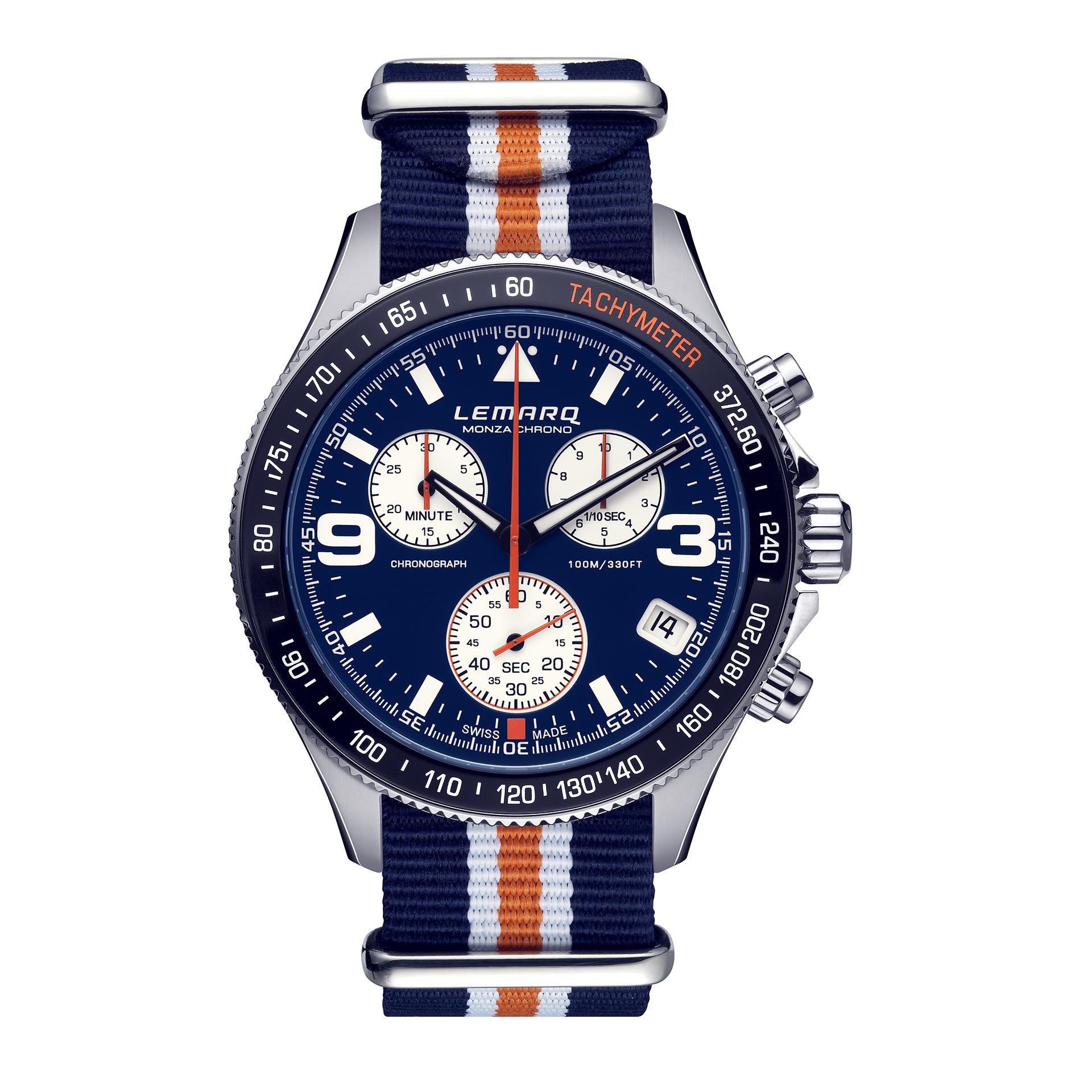 LEMARQ Monza Chrono azzurro/bianco