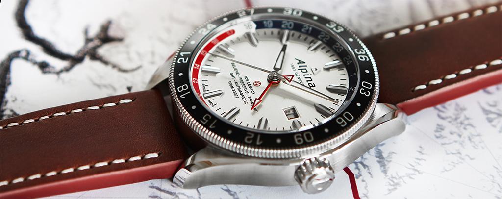 Alpina Alpiner 4 GMT Business Timer side