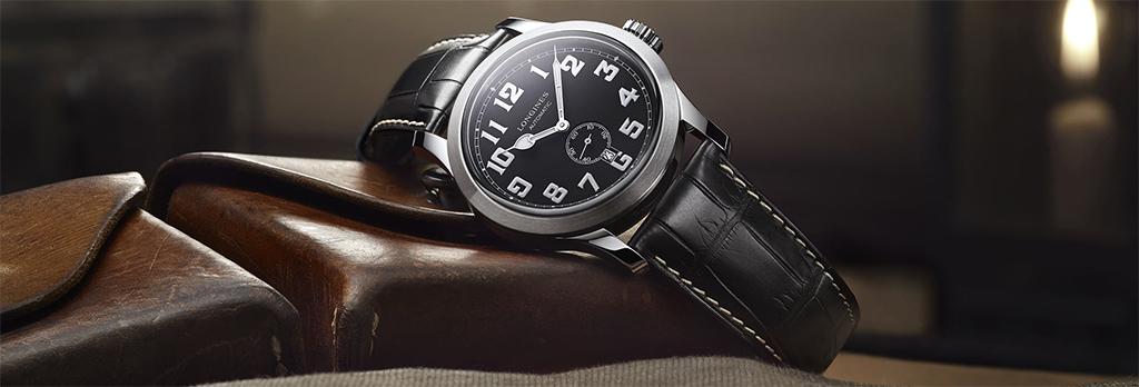 Longines Heritage Military side