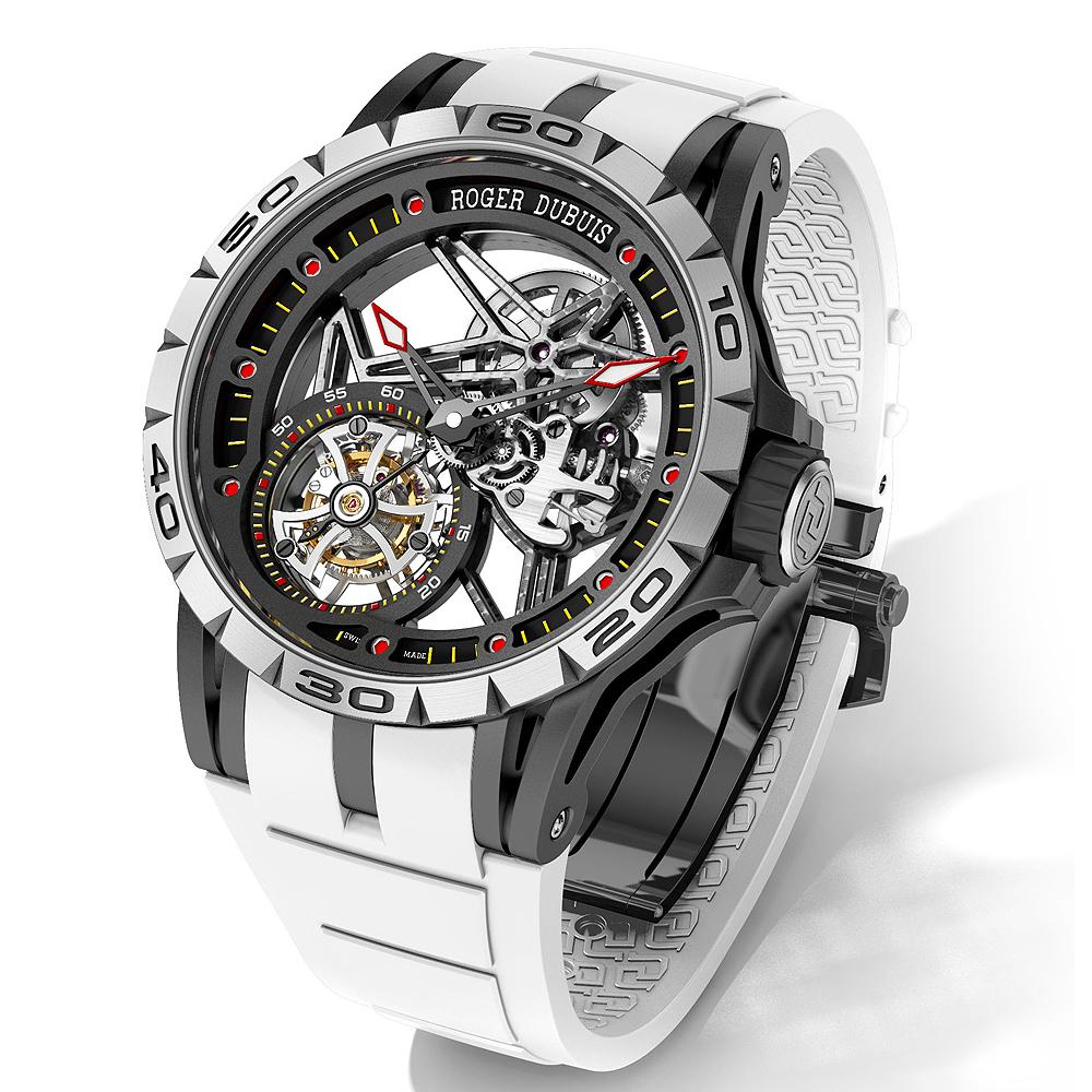 Roger Dubuis Excalibur Spider Skeleton Flying Tourbillon Americas Edition side