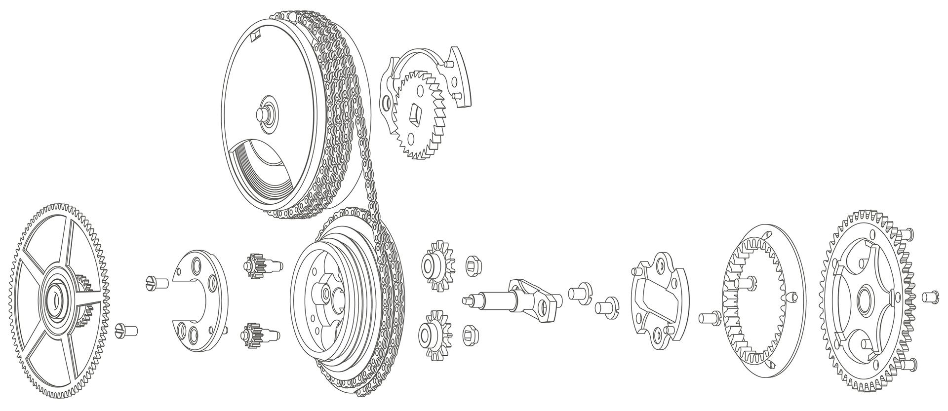 A. Lange & Söhne Richard Lange Pour le Mérite fusee chain transmission