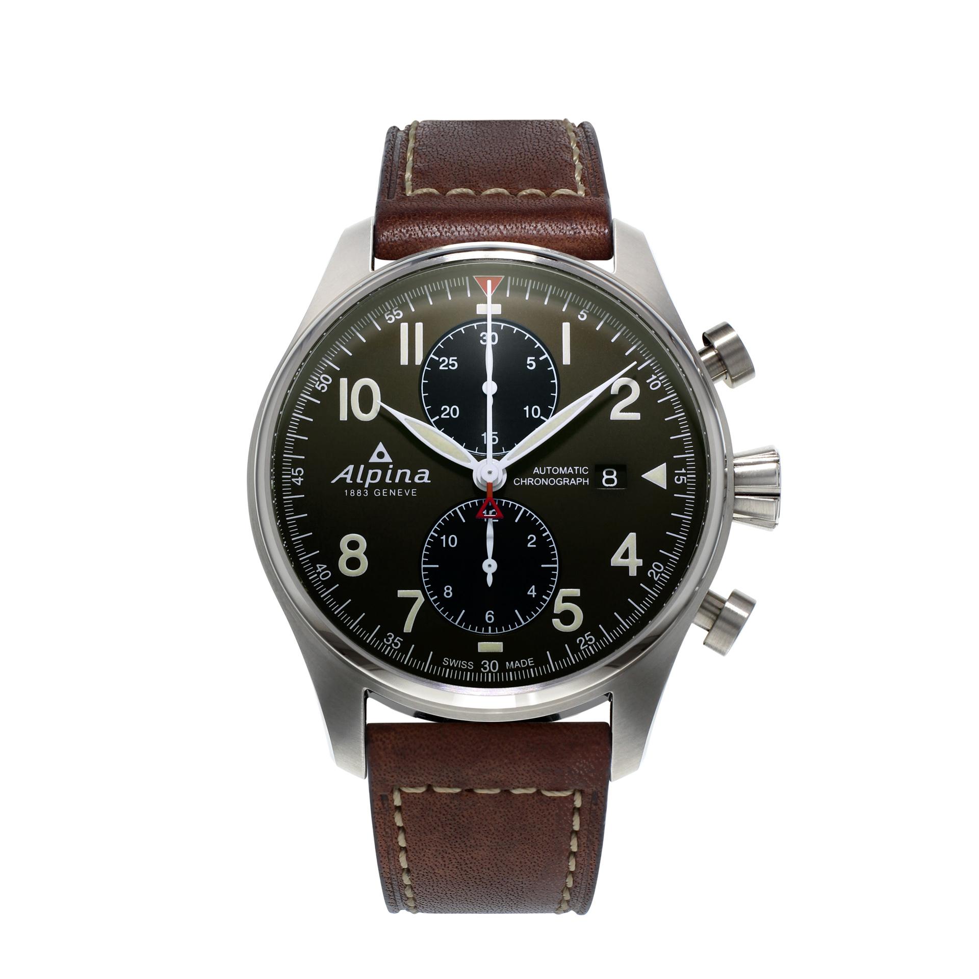 NEW ALPINA STARTIMER PILOT AUTOMATIC CHRONOGRAPH WATCHES – Alpina Watches