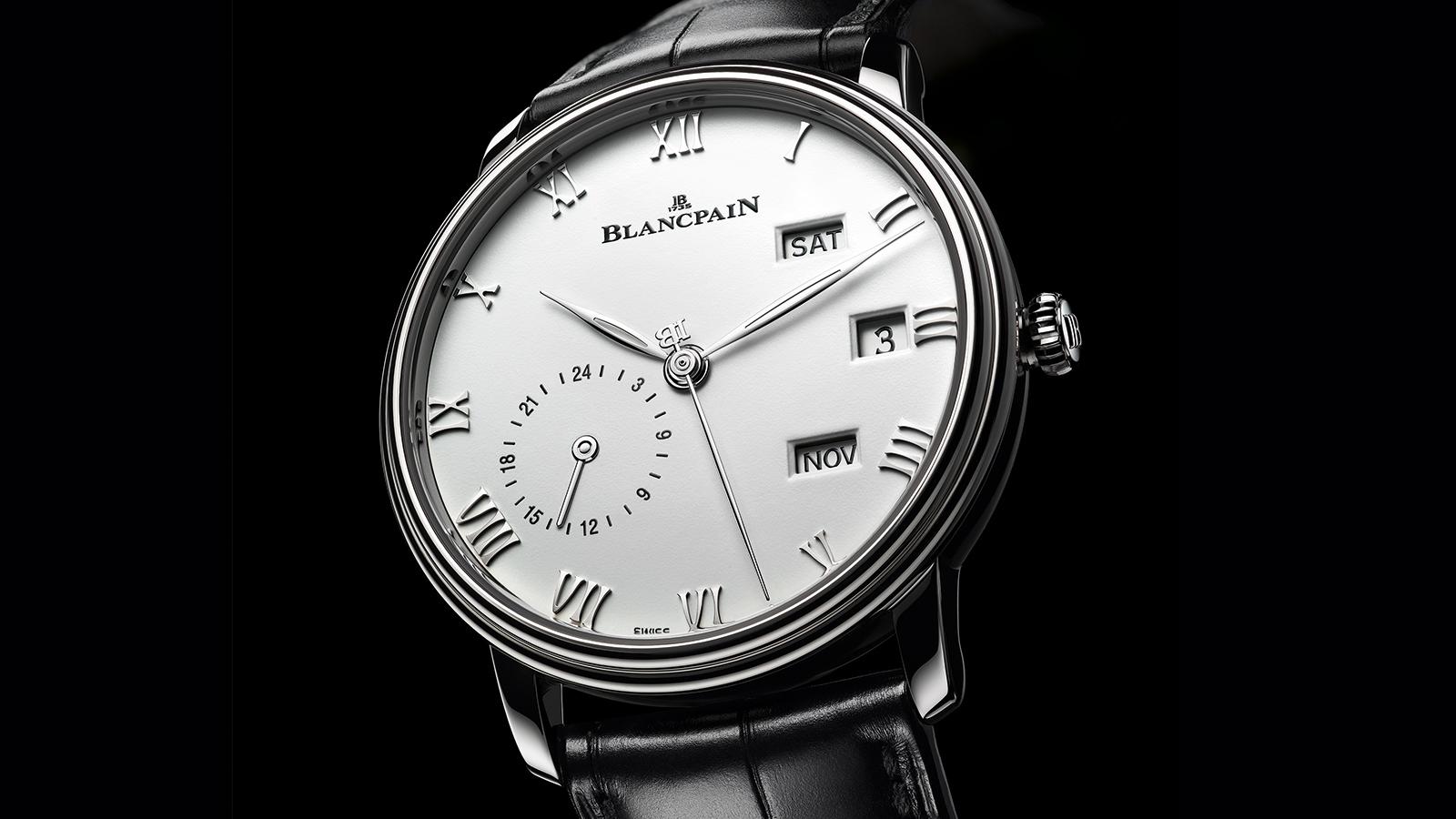 Blancpain Villeret Quantième Annuel GMT Steel side