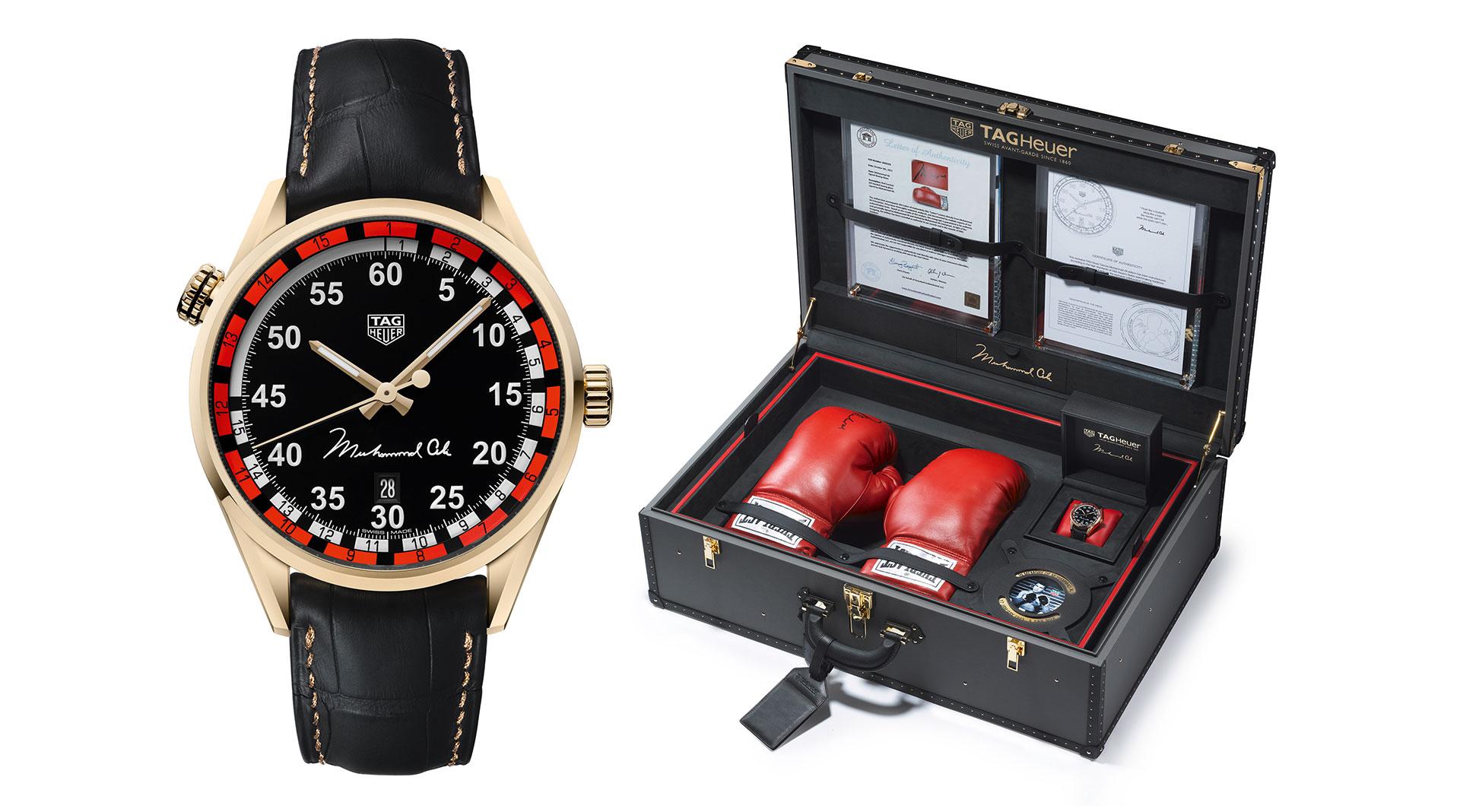 TAG Heuer Carrera Ring Master Calibre 5 Muhammad Ali Gold Edition