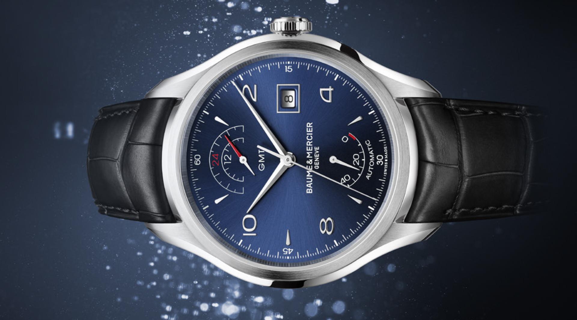 Baume & Mercier Clifton GMT Power Reserve side