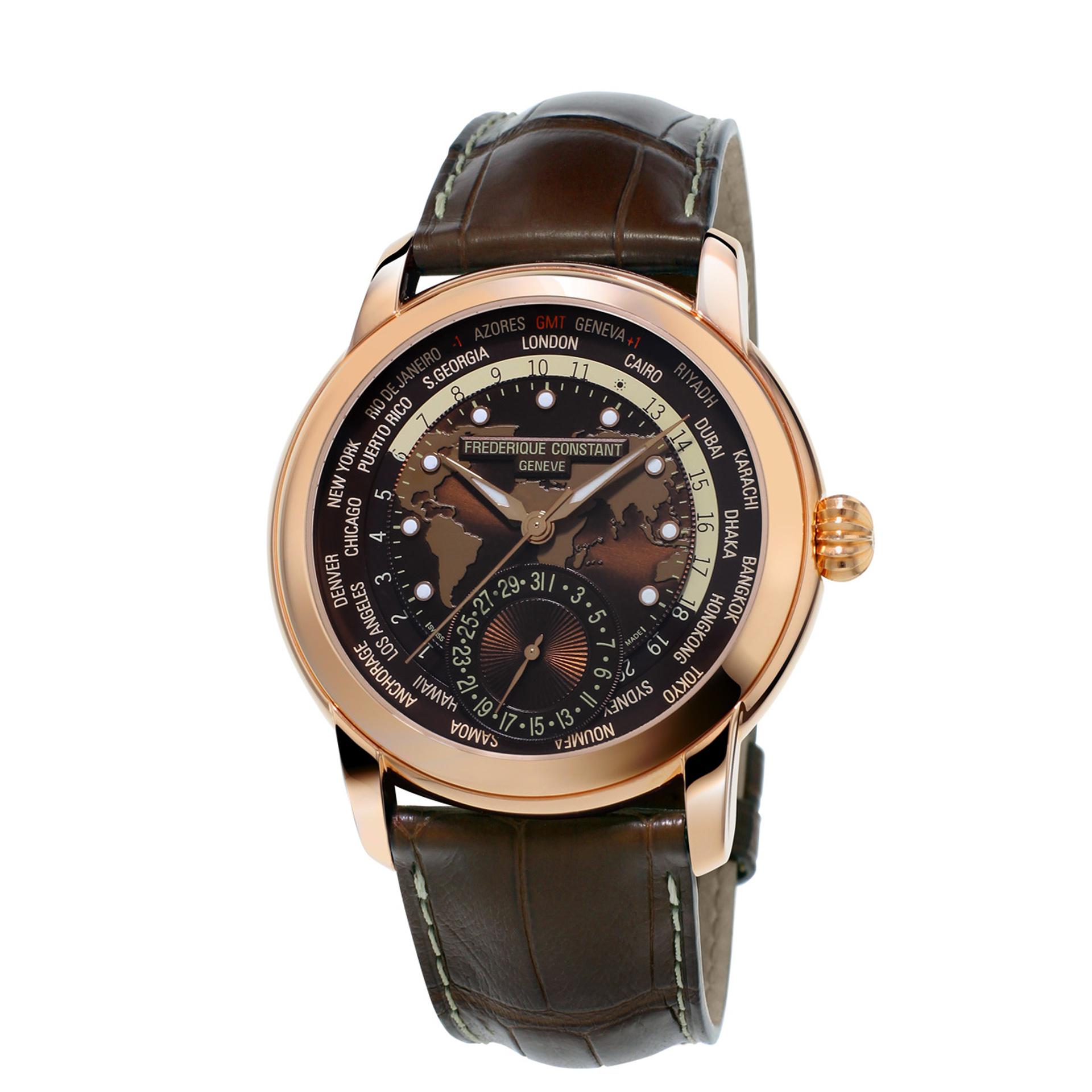 Frederique Constant Classic Worldtimer Manufacture - Your Watch Hub