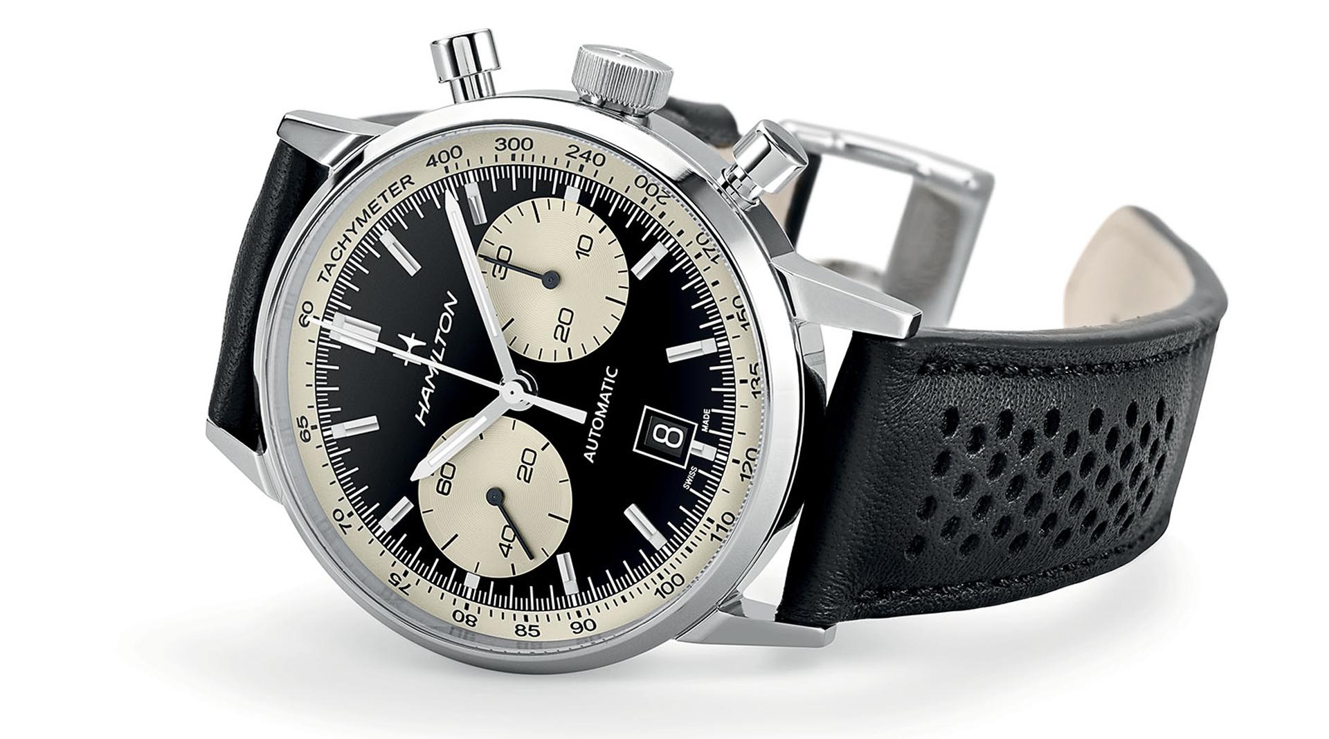 Hamilton Intra-Matic 68 Automatic Chronograph side