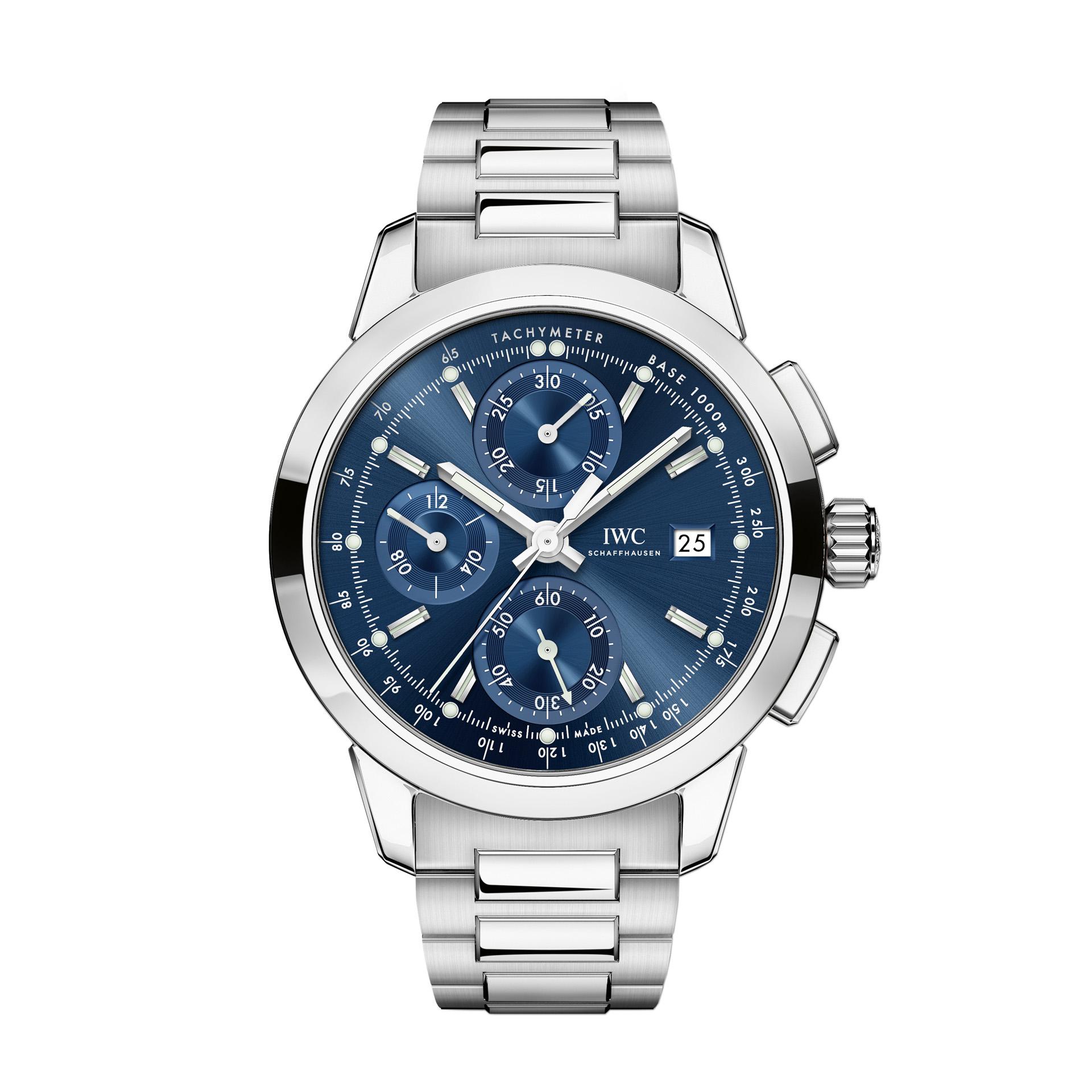 Iwc ingenieur hot sale blue dial