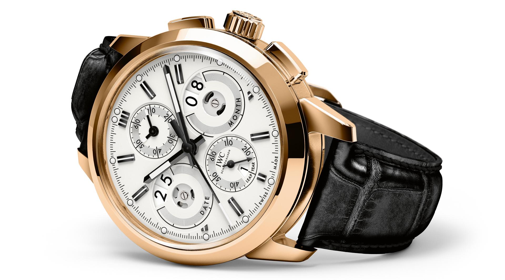 IWC Ingenieur Perpetual Calendar Digital Date-Month side