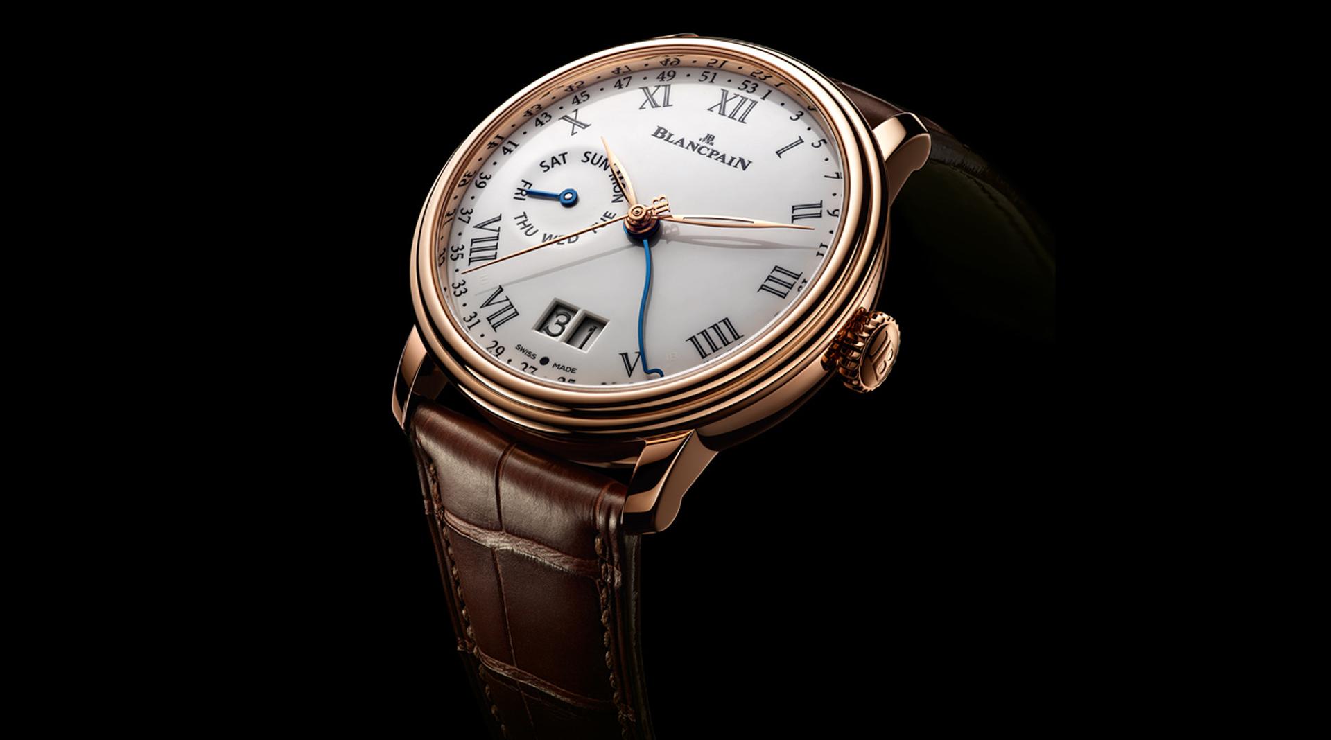 Blancpain Villeret Semainier Grande Date 8 Jours side