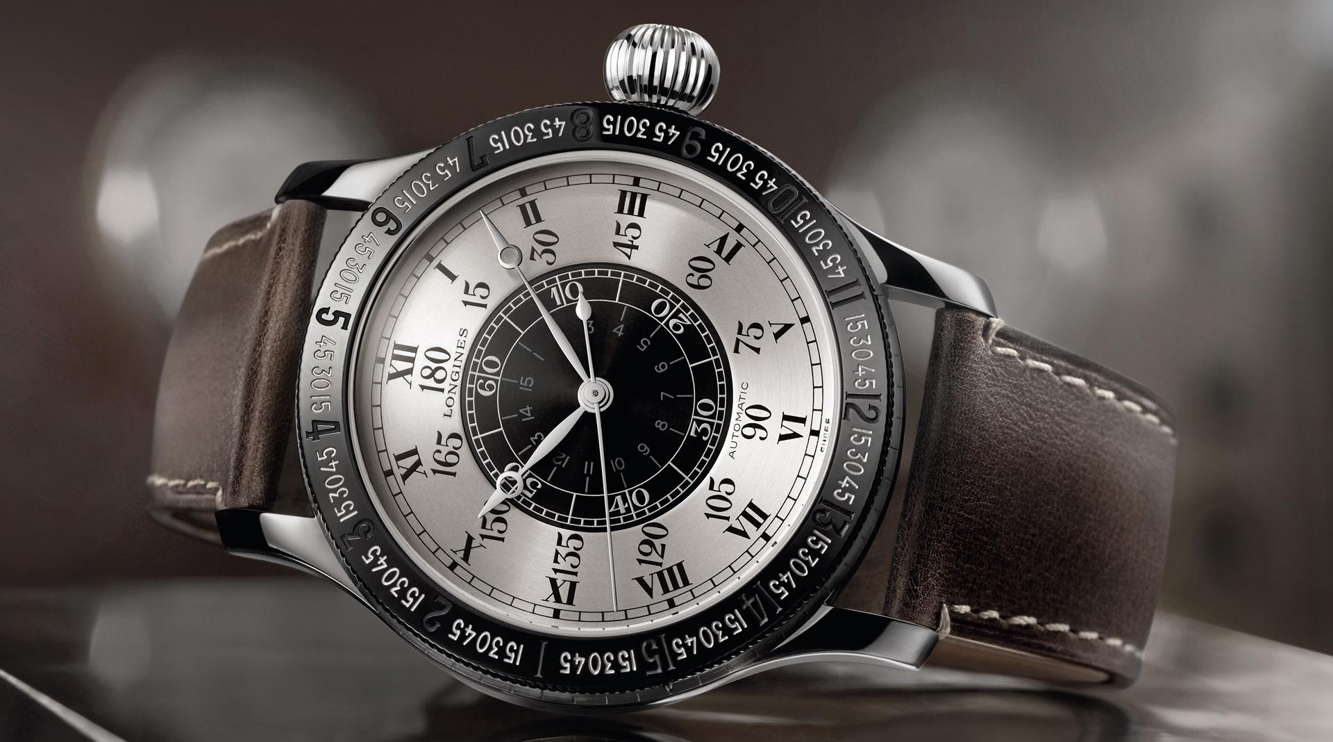 Longines Lindbergh Hour Angle Watch 90th Anniversary side