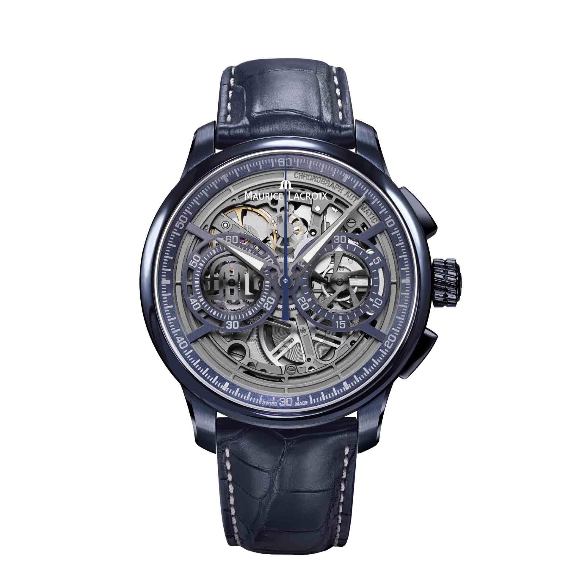 Masterpiece sale chronograph skeleton