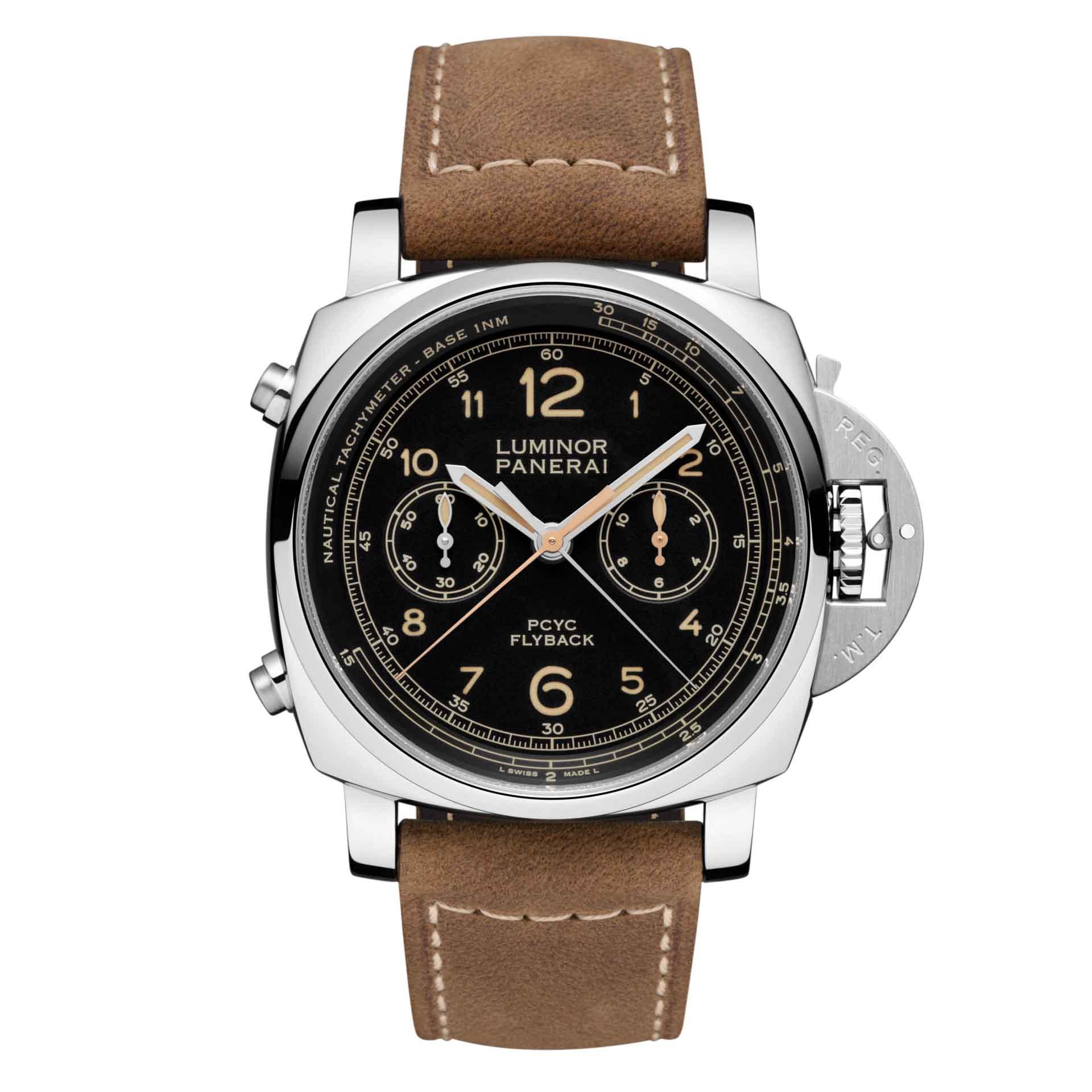 Panerai Luminor 1950 PCYC 3 Days Chrono Flyback Automatic Acciaio