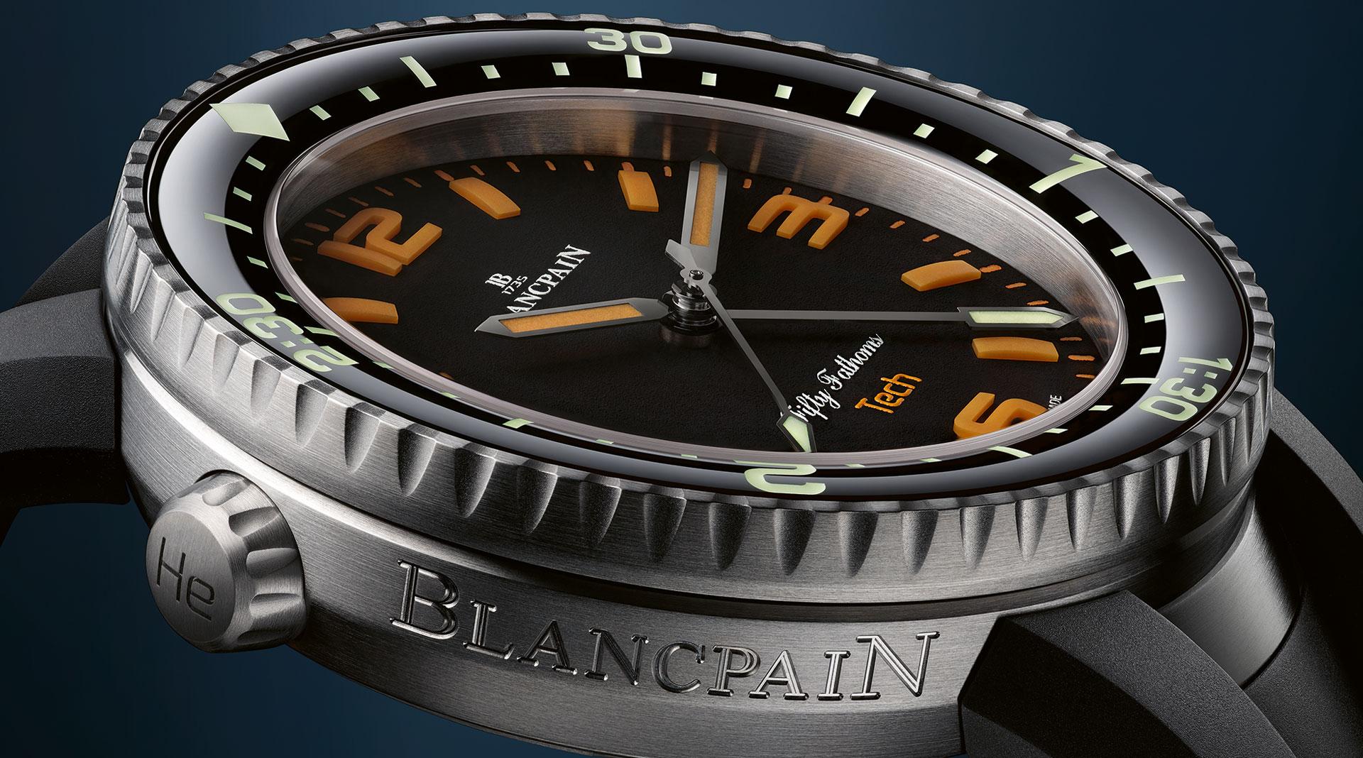 Blancpain Fifty Fathoms 70th Anniversary Act 2 - Tech Gombessa side