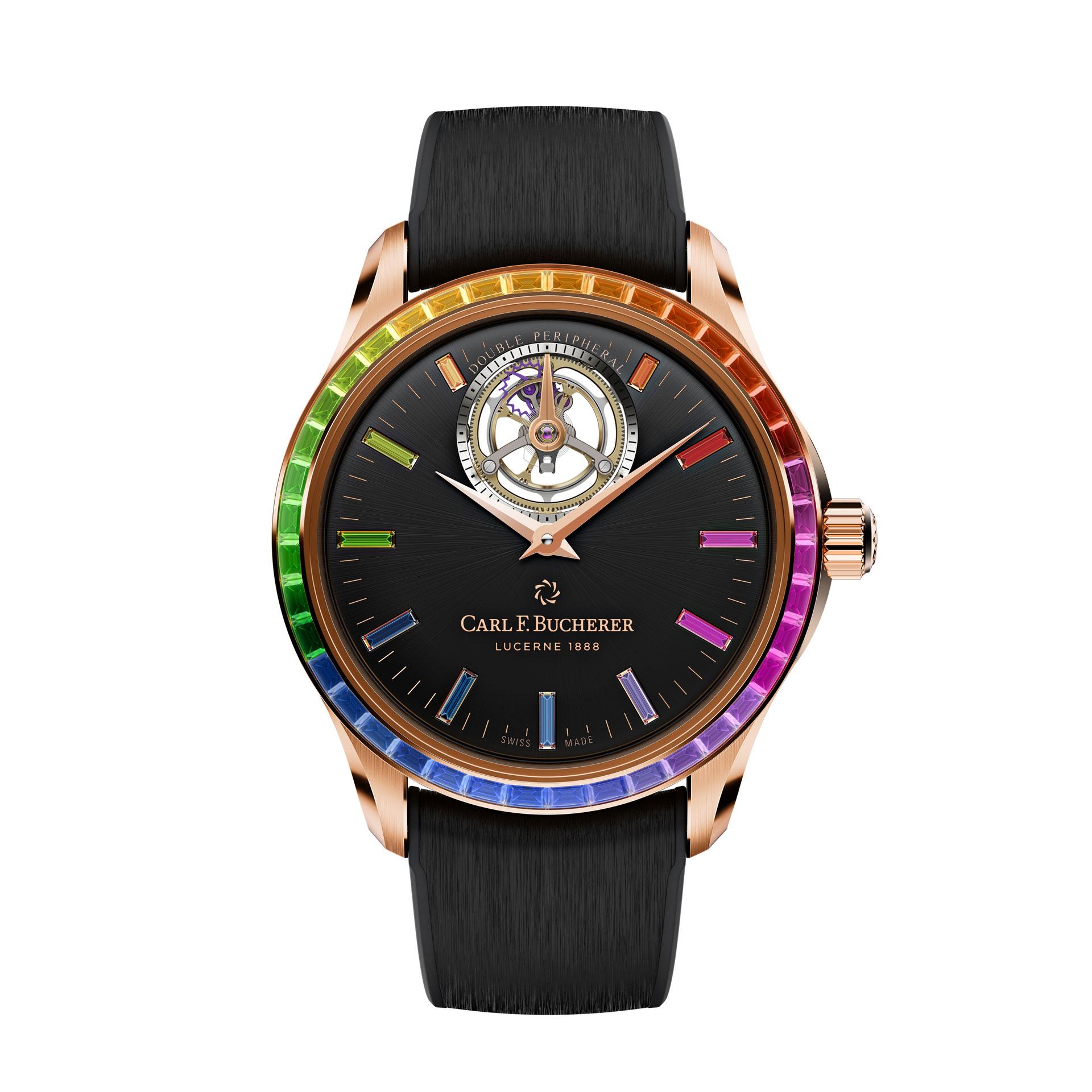 Manero tourbillon double peripheral sale