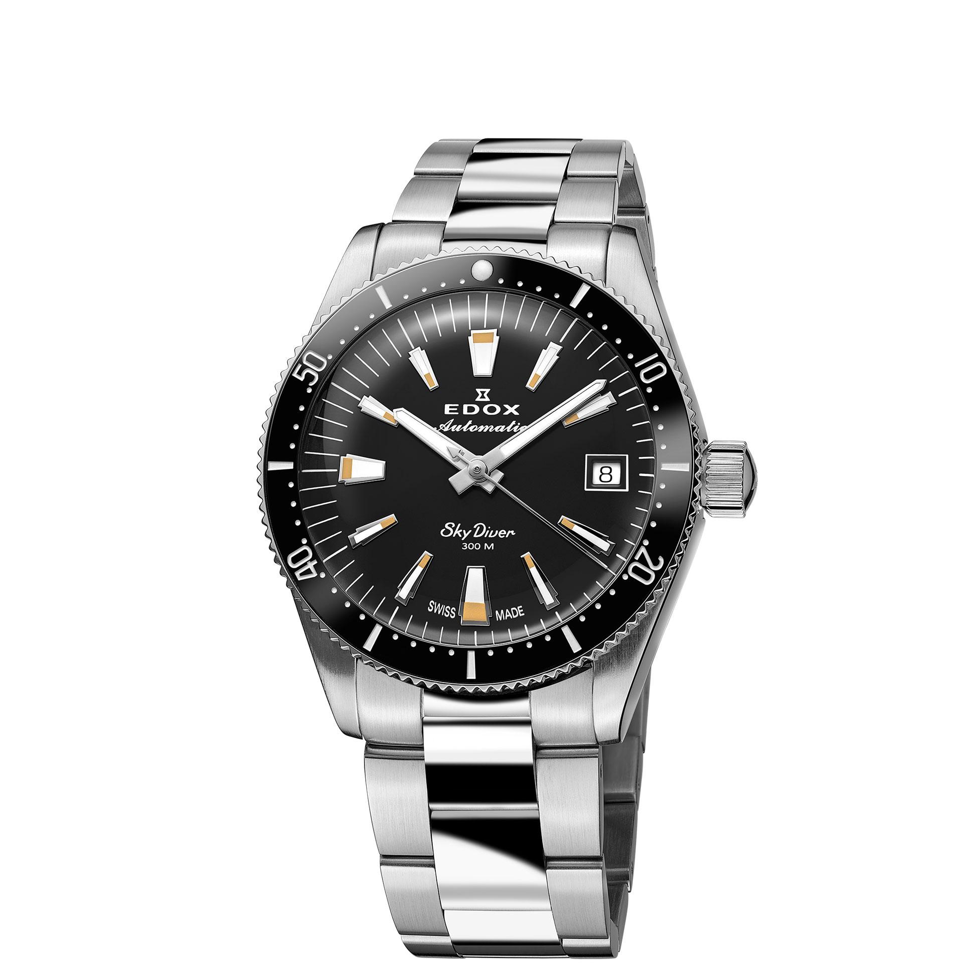 Edox SkyDiver 38 Date Automatic - Your Watch Hub