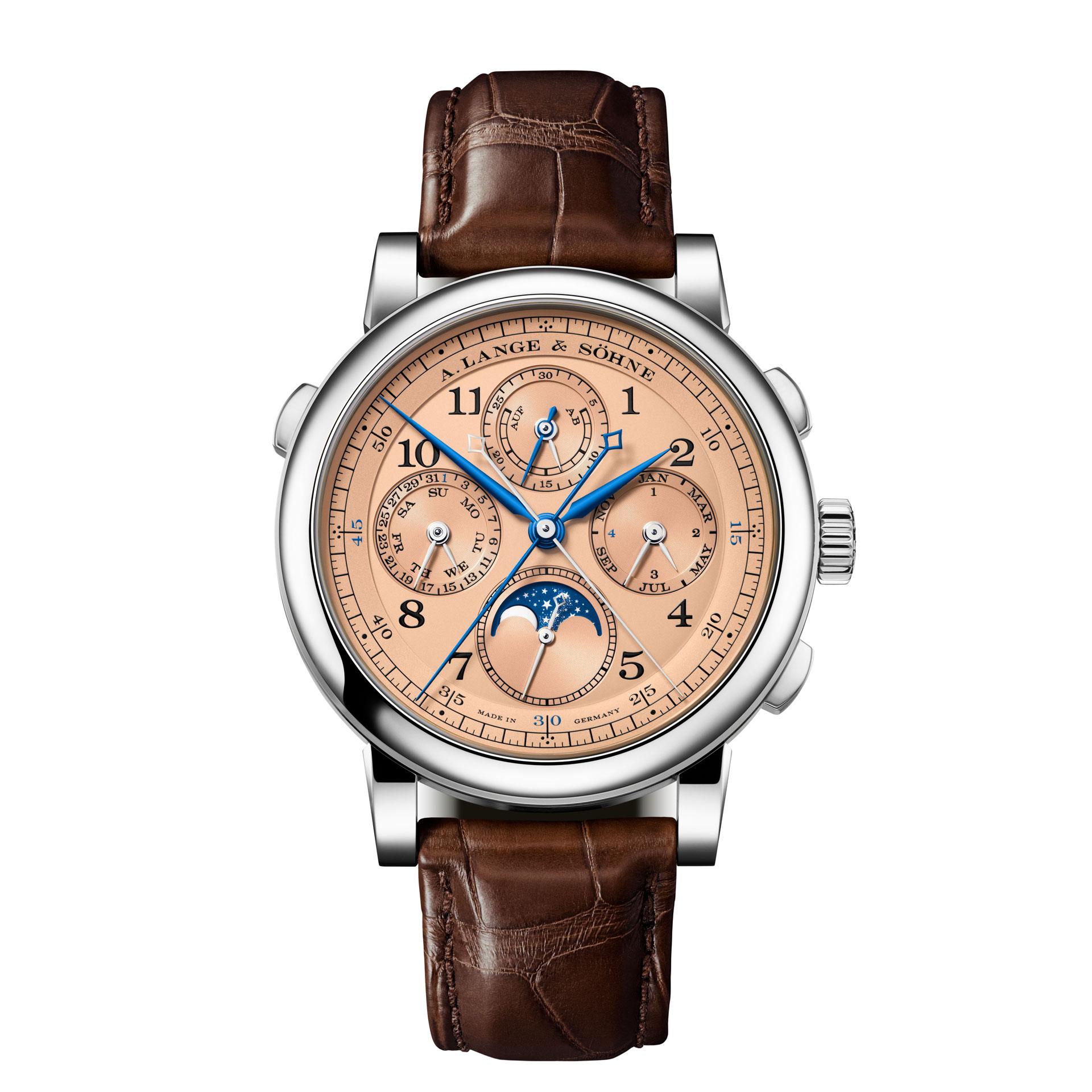 A. Lange & Sohne 1815 Rattrapante Perpetual Calendar White Gold - YWH