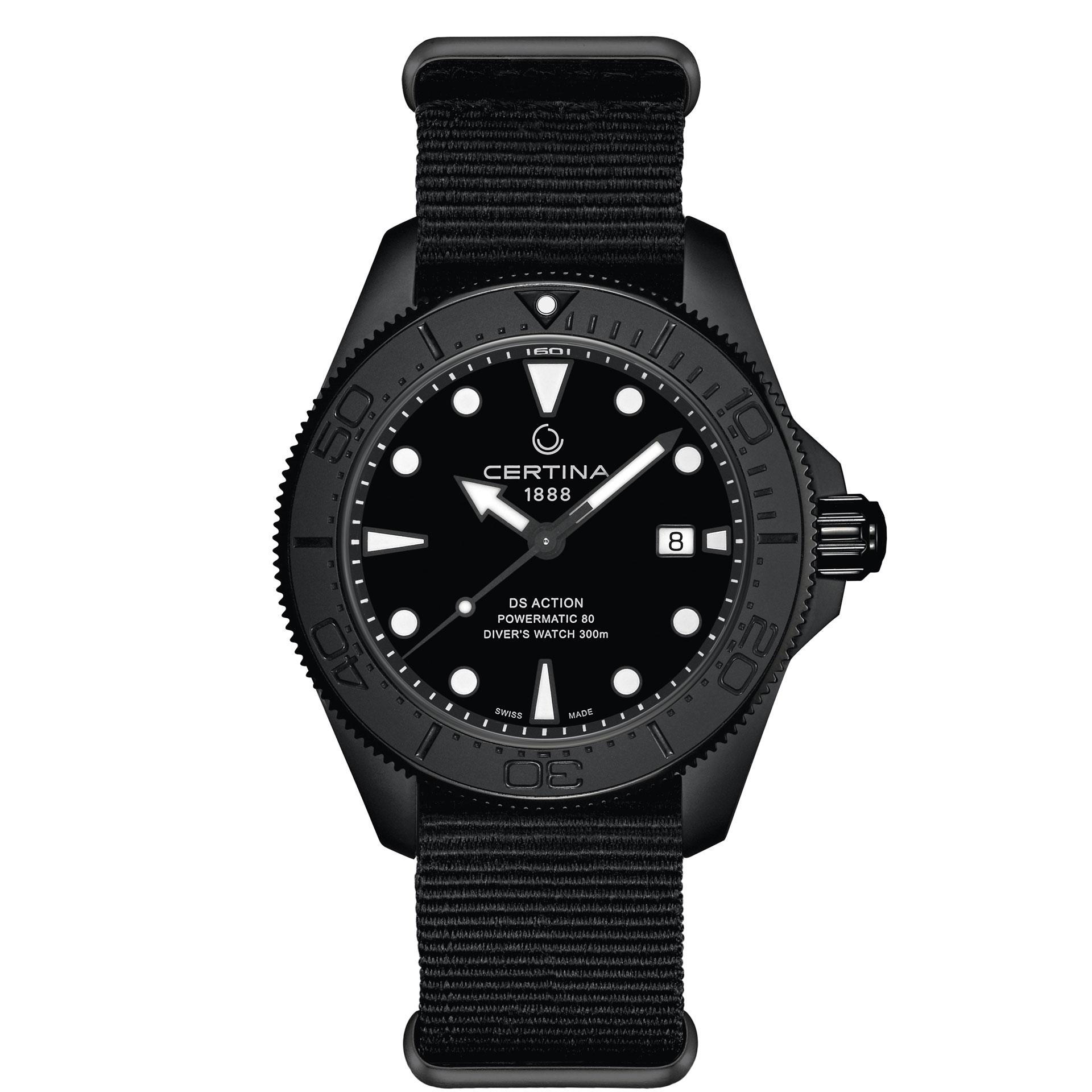 Certina ds action sale diver powermatic 80 specs