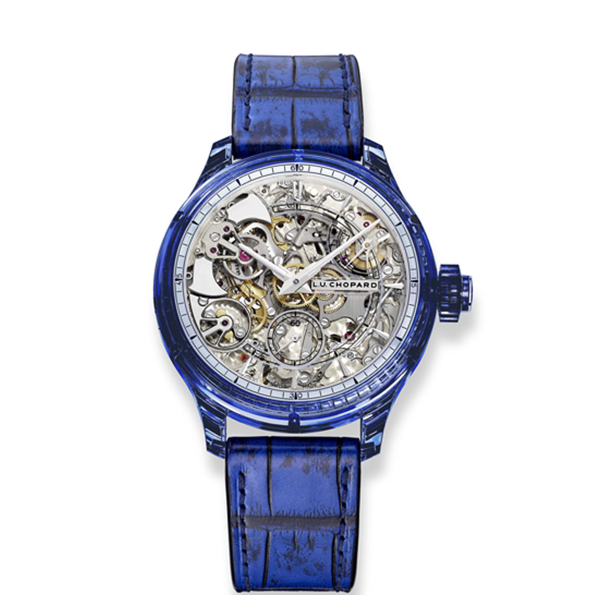 Chopard L.U.C Full Strike Blue Sapphire - Your Watch Hub